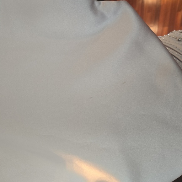 Jovani Formal Strapless Beaded Embellished Crystal Evening Gown Gray Siz… - Picture 15 of 15